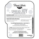 Paper Mate InkJoy 300 RT Ballpoint Pen, Refillable, Retractable, Medium 1 mm, Black Ink, Black Barrel, 24/Pack