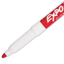EXPO Low-Odor Dry-Erase Marker, Fine Bullet Tip, Red, Dozen