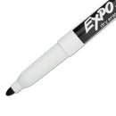 EXPO Low-Odor Dry-Erase Marker, Fine Bullet Tip, Black, Dozen