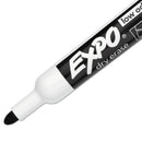 EXPO Low-Odor Dry-Erase Marker, Medium Bullet Tip, Black, Dozen