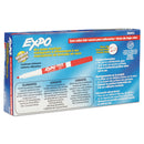 EXPO Low-Odor Dry-Erase Marker, Fine Bullet Tip, Red, Dozen