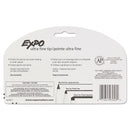EXPO Low-Odor Dry-Erase Marker, Extra-Fine Needle Tip, Assorted Colors, 4/Pack