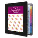 Avery UltraLast Heavy-Duty View Binder with One Touch Slant Rings, 3 Rings, 1" Capacity, 11 x 8.5, Black