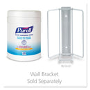 PURELL Sanitizing Hand Wipes, 6.75 x 6, White, 270/Canister, 6 Canisters/Carton