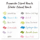 Prismacolor Scholar Colored Pencil Set, 3 mm, HB (