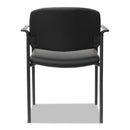 Alera Sorrento Series Ultra-Cushioned Stacking Guest Chair, Supports Up to 275 lb, Black, 2/Carton