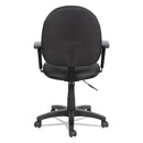Alera Essentia Series Swivel Task Chair with Adjustable Arms, Supports Up to 275 lb, 17.71" to 22.44" Seat Height, Black