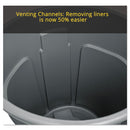 Rubbermaid Round Brute Container, Plastic, 20 gal, White