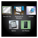 WEIMAN E-tronic Wipes, 7 x 8, White, 30/Canister