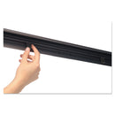 MasterVision Basic Tripod Melamine Presentation Easel, 22.5 x 42, White/Black