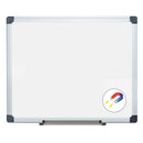 MasterVision Porcelain Value Dry Erase Board, 24 x 36, White, Aluminum Frame