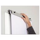 MasterVision Magnetic Dry Erase Tile Board, 29 1/2 x 45, White Surface