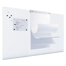 MasterVision Magnetic Dry Erase Tile Board, 29 1/2 x 45, White Surface