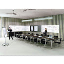 MasterVision Magnetic Dry Erase Tile Board, 29 1/2 x 45, White Surface