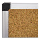 MasterVision Value Cork Bulletin Board with Aluminum Frame, 24 x 36, Natural
