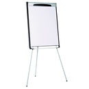 MasterVision Tripod Extension Bar Magnetic Dry-Erase Easel, 39" to 72" High, Black/Silver