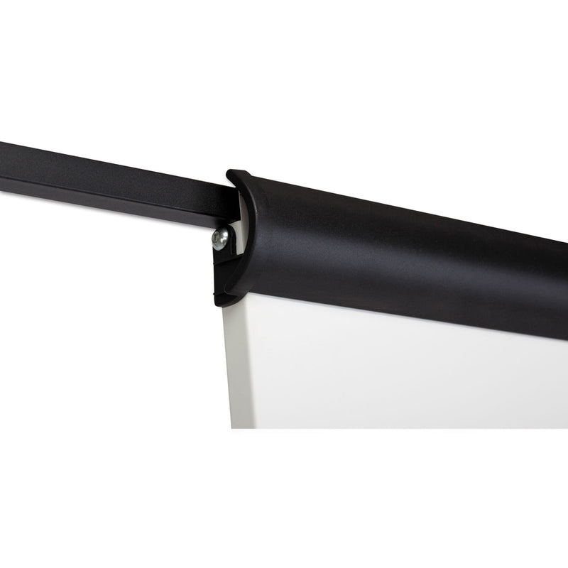 MasterVision 360 Multi-Use Mobile Magnetic Dry Erase Easel, 27 x 41, Black Frame