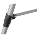 MasterVision Telescoping Tripod Display Easel, Adjusts 35" to 64" High, Metal, Silver