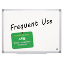 MasterVision Earth Gold Ultra Magnetic Dry Erase Boards, 36 x 48, White, Aluminum Frame