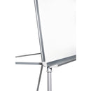 MasterVision Silver Easy Clean Dry Erase Quad-Pod Presentation Easel, 45" to 79" High, Silver