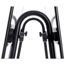 MasterVision Creation Station Magnetic Dry Erase Board, 29 1/2 x 74 7/8, Black Frame