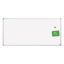 MasterVision Earth Gold Ultra Magnetic Dry Erase Boards, 48 x 96, White, Aluminum Frame