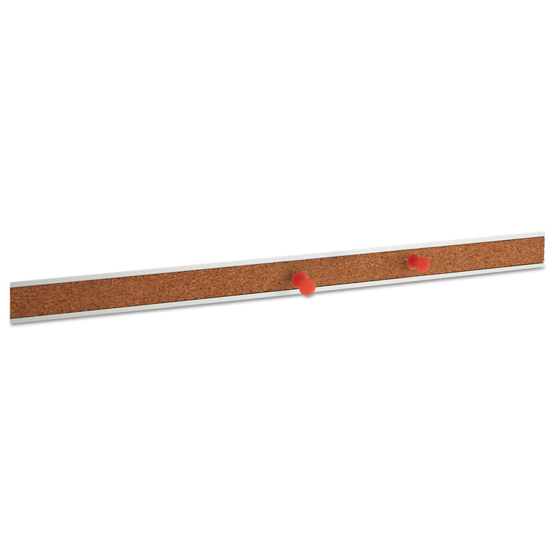 Universal Cork Bulletin Bar, Brown, 24 x 1