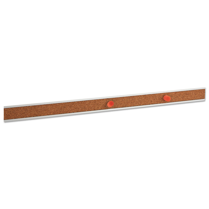 Universal Cork Bulletin Bar, Brown, 18 x 1