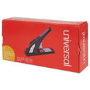 Universal Heavy-Duty Stapler, 200-Sheet Capacity, Black/Graphite/Red