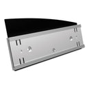 deflecto Interior Image Anti-Glare Sign Holder, Landscape, 8.5 x 2 Insert, Black/Silver