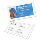 Avery True Print Clean Edge Business Cards, Inkjet, 2 x 3.5, Glossy White, 200 Cards, 10 Cards Sheet, 20 Sheets/Pack