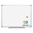 MasterVision Earth Ceramic Dry Erase Board, 36x48, Aluminum Frame