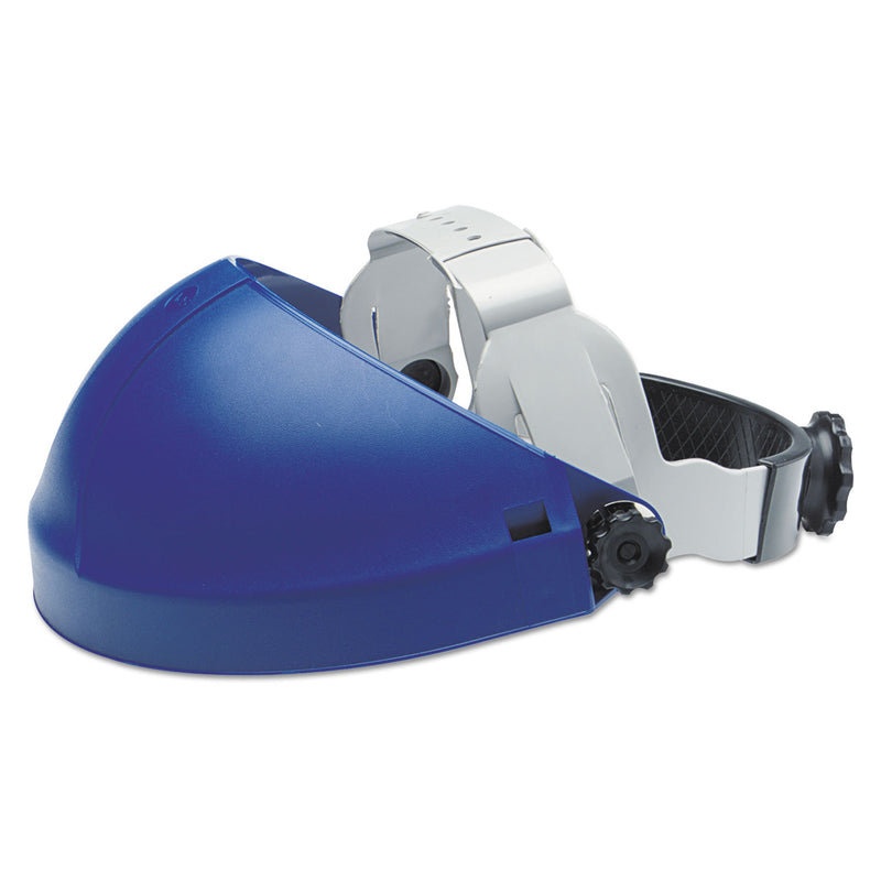 3M Tuffmaster Deluxe Headgear with Ratchet Adjustment, 8 x 14, Blue
