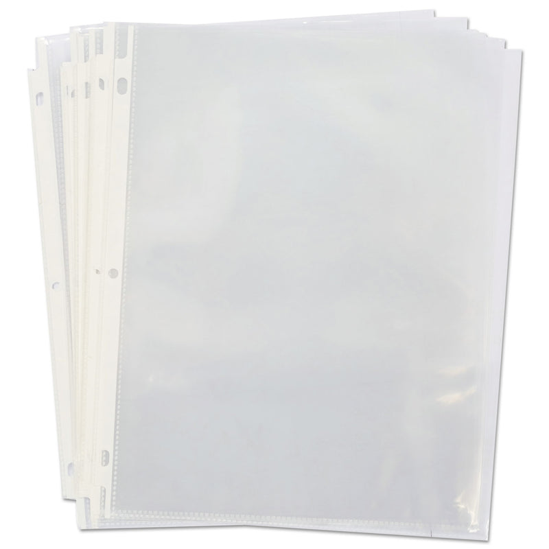 Universal Standard Sheet Protector, Standard, 8.5 x 11, Clear, 200/Box
