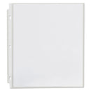 Universal Top-Load Poly Sheet Protectors, Standard Gauge, Letter, Clear, 50/Pack