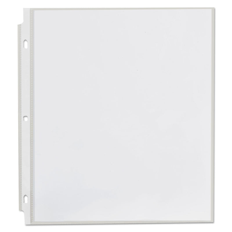 Universal Standard Sheet Protector, Economy, 8.5 x 11, Clear, 200/Box