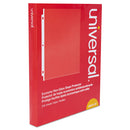 Universal Top-Load Poly Sheet Protectors, Nonglare, Economy, Letter, 200/Box