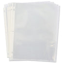 Universal Top-Load Poly Sheet Protectors, Standard Gauge, Letter, Clear, 50/Pack