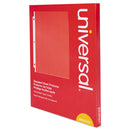 Universal Standard Sheet Protector, Standard, 8.5 x 11, Clear, Non-Glare, 100/Box