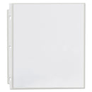 Universal Top-Load Poly Sheet Protectors, Heavy Gauge, Nonglare, Clear 50/Pack
