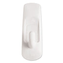 Command General Purpose Hooks, Small, 1 lb Cap, White, 24 Hooks and 28 Strips/Pack