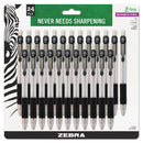 Zebra Z-Grip Mechanical Pencil, 0.7 mm, HB (