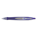 Pilot G6 Gel Pen, Retractable, Fine 0.7 mm, Blue Ink, Blue Barrel