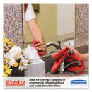 WypAll Microfiber Cloths, Reusable, 15.75 x 15.75, Red, 6/Pack, 4 Packs/Carton