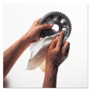 WypAll X70 Cloths, 1/4 Fold, 12.5 x 12, White, 76/Pack, 12 Packs/Carton