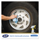 Scott Shop Towels, Standard Roll, 1-Ply, 9.4 x 11, Blue, 55/Roll, 12 Rolls/Carton