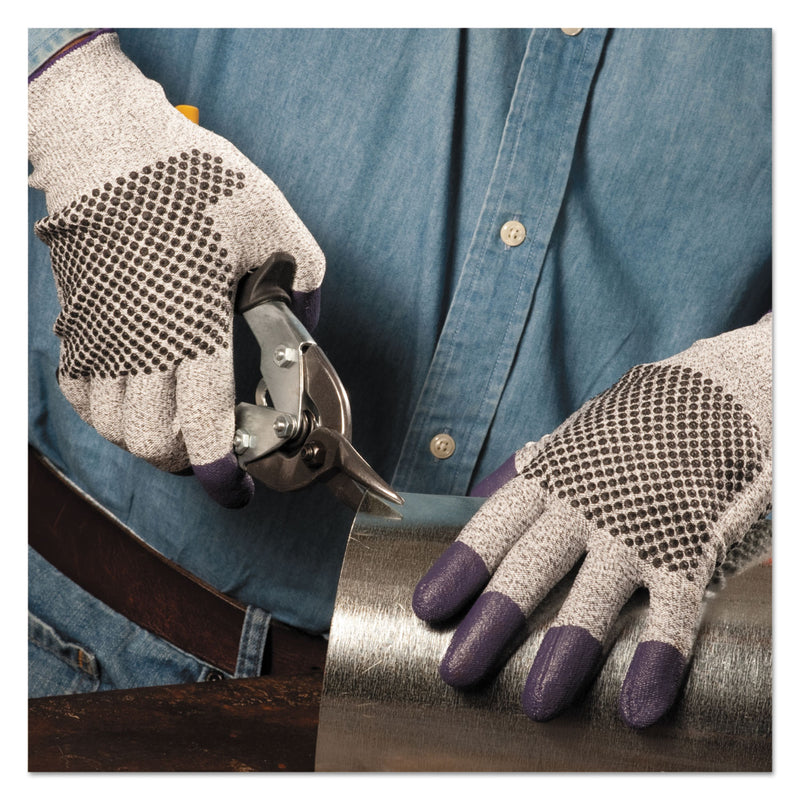 KleenGuard G60 PURPLE NITRILE Cut Resistant Glove, 220mm Length, Small/Size 7, BE/WE, PR