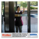 WypAll Microfiber Cloths, Reusable, 15.75 x 15.75, Green, 24/Carton