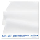 Kimtech SCOTTPURE Critical Task Wipers, 12 x 23, White, 50/Box, 8 Boxes/Carton