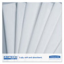 Kimtech Precision Wiper, POP-UP Box, 1-Ply, 14.7 x 16.6 White, 144/Box, 15 Boxes/Carton